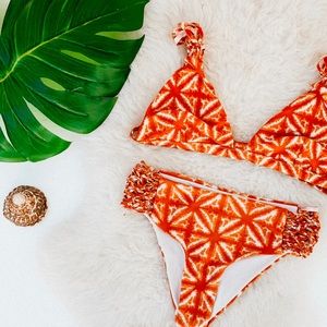 Amuse Society Ana tie dye bikini